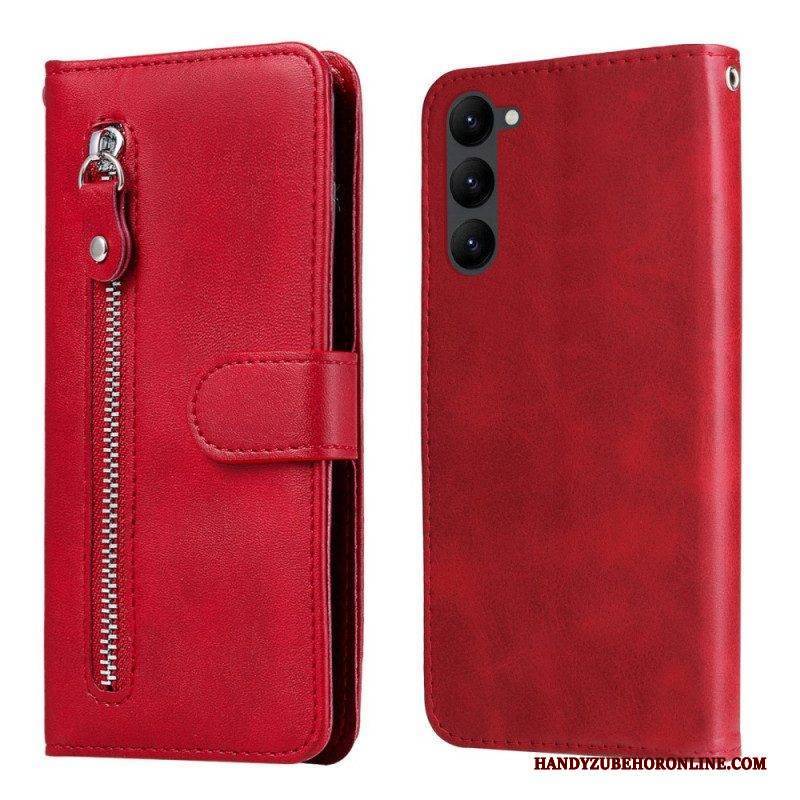 Lederhüllen Für Samsung Galaxy S23 5G Geldbörse