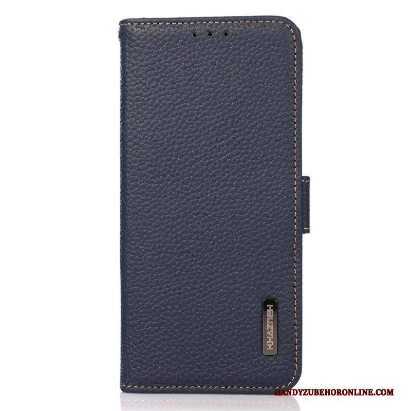 Lederhüllen Für Samsung Galaxy S23 5G Lychee-leder Khazneh Rfid