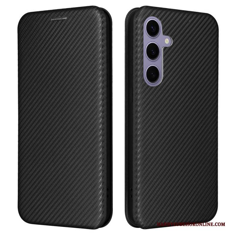 Lederhüllen Für Samsung Galaxy S25 5g Carbonfaser