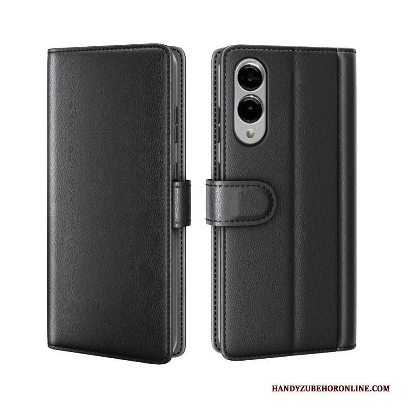 Lederhüllen Für Samsung Galaxy S25 5g Edge Echtleder