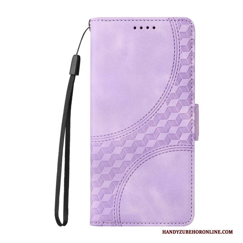 Lederhüllen Für Samsung Galaxy S25 5g Grafischer Rand