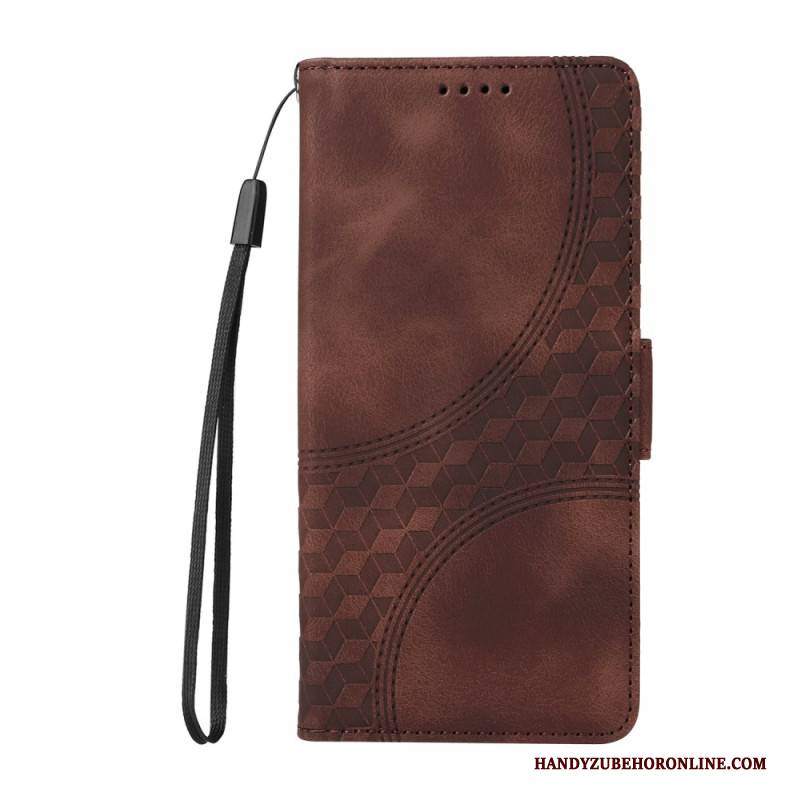 Lederhüllen Für Samsung Galaxy S25 5g Grafischer Rand