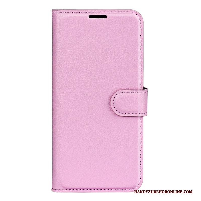 Lederhüllen Für Samsung Galaxy S25 5g Klassisches Litschi-kunstleder