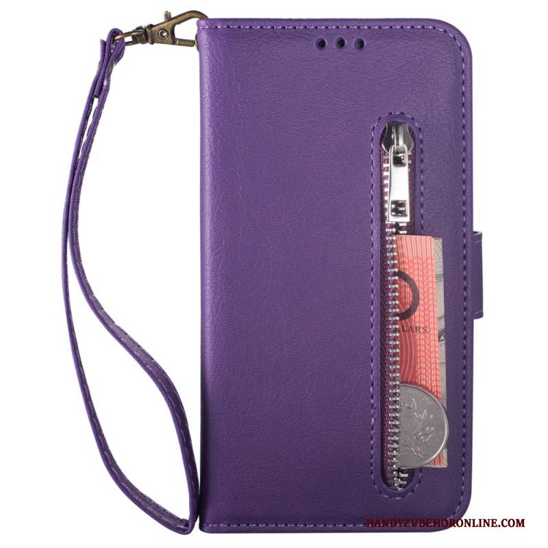 Lederhüllen Für Samsung Galaxy S25 5g Münzbörse Mit Riemen