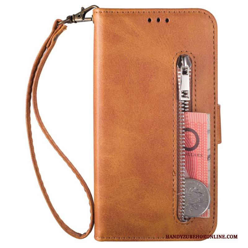 Lederhüllen Für Samsung Galaxy S25 5g Münzbörse Mit Riemen