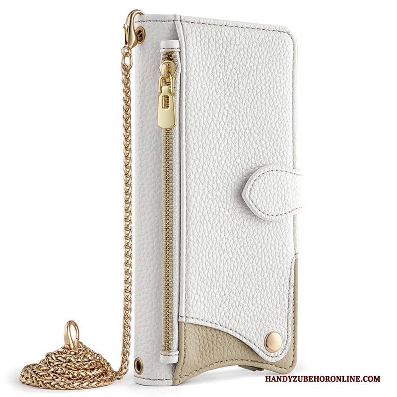 Lederhüllen Für Samsung Galaxy S25 5g Spiegel Und Kette