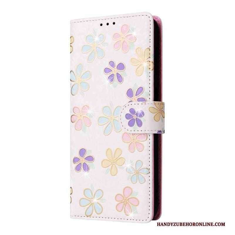Lederhüllen Für Samsung Galaxy S25 Fe Blumenmuster