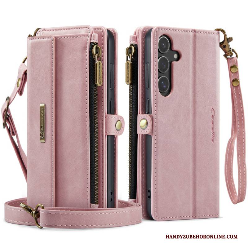 Lederhüllen Für Samsung Galaxy S25 Fe Caseme-geldbörse