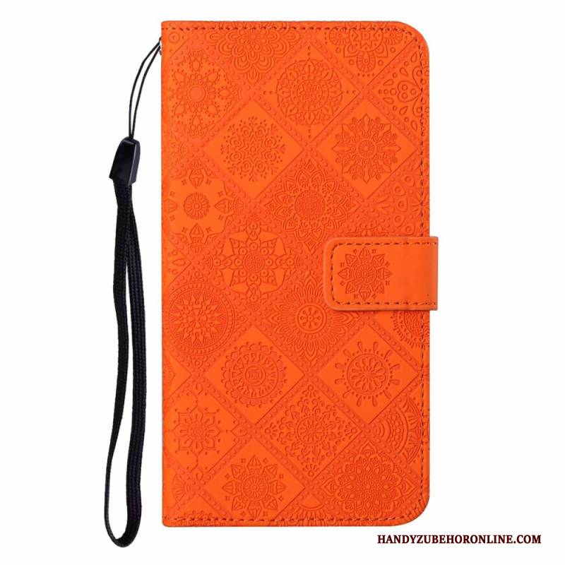 Lederhüllen Für Samsung Galaxy S25 Fe Ethno-stil