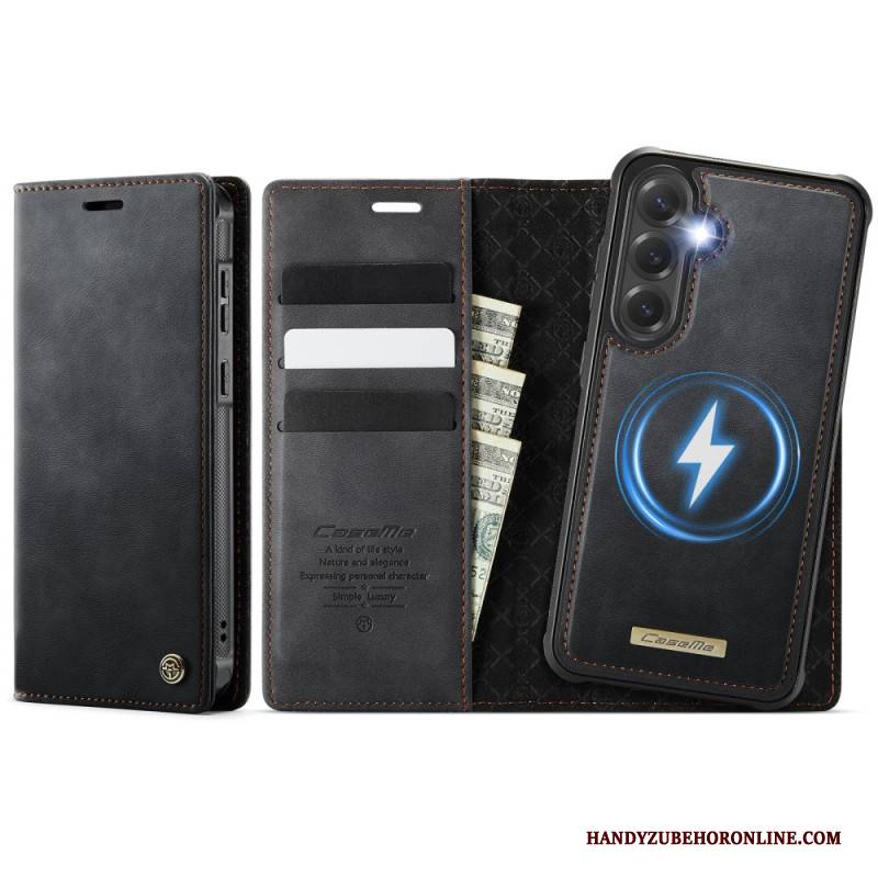 Lederhüllen Für Samsung Galaxy S25 Fe Geldbörse Mit Abnehmbarer Rfid-hülle