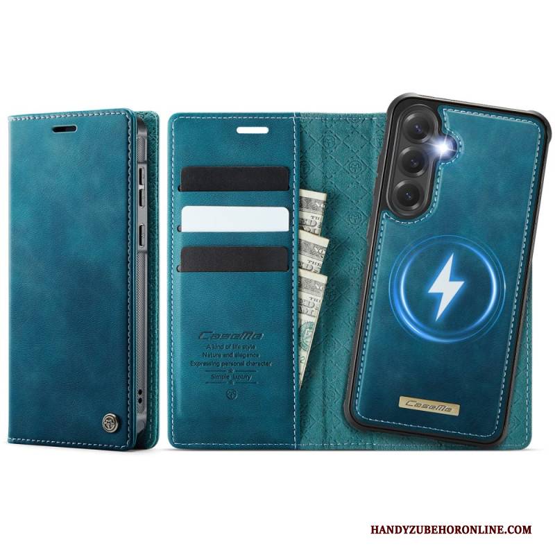 Lederhüllen Für Samsung Galaxy S25 Fe Geldbörse Mit Abnehmbarer Rfid-hülle