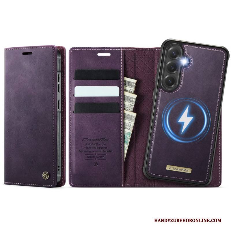 Lederhüllen Für Samsung Galaxy S25 Fe Geldbörse Mit Abnehmbarer Rfid-hülle