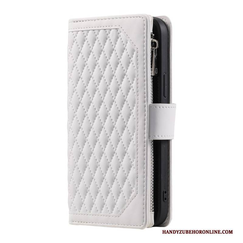 Lederhüllen Für Samsung Galaxy S25 Fe Gesteppt