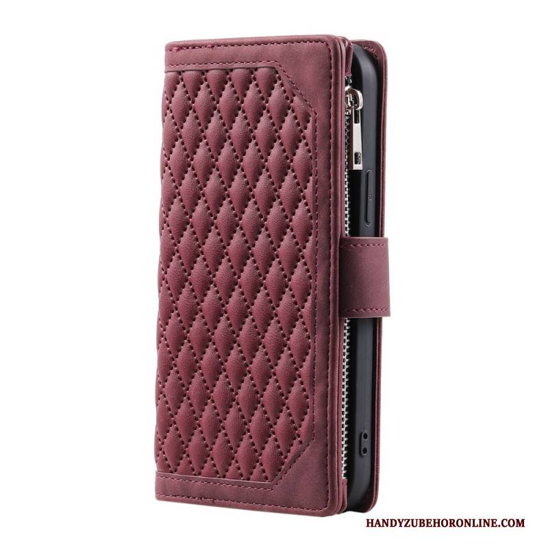 Lederhüllen Für Samsung Galaxy S25 Fe Gesteppt