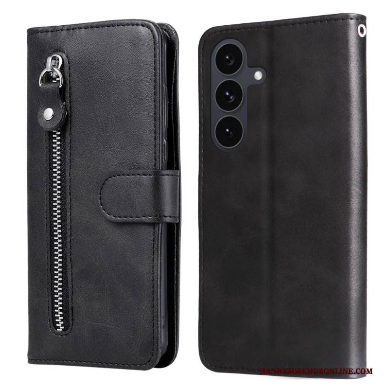 Lederhüllen Für Samsung Galaxy S25 Fe Münzgeldbörse