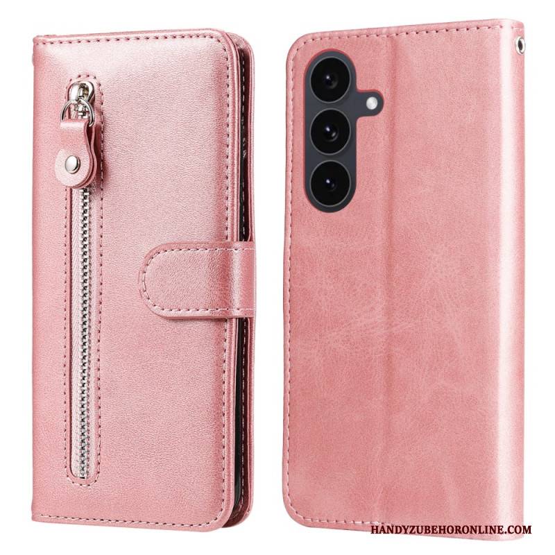 Lederhüllen Für Samsung Galaxy S25 Fe Münzgeldbörse