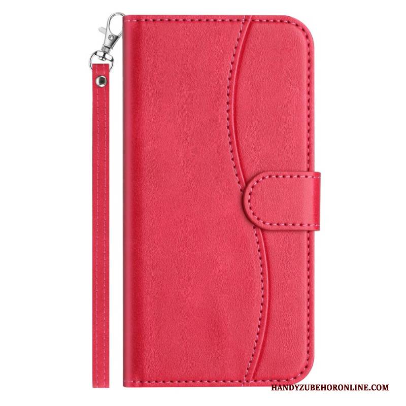 Lederhüllen Für Samsung Galaxy S25 Fe Riemen Im S-design