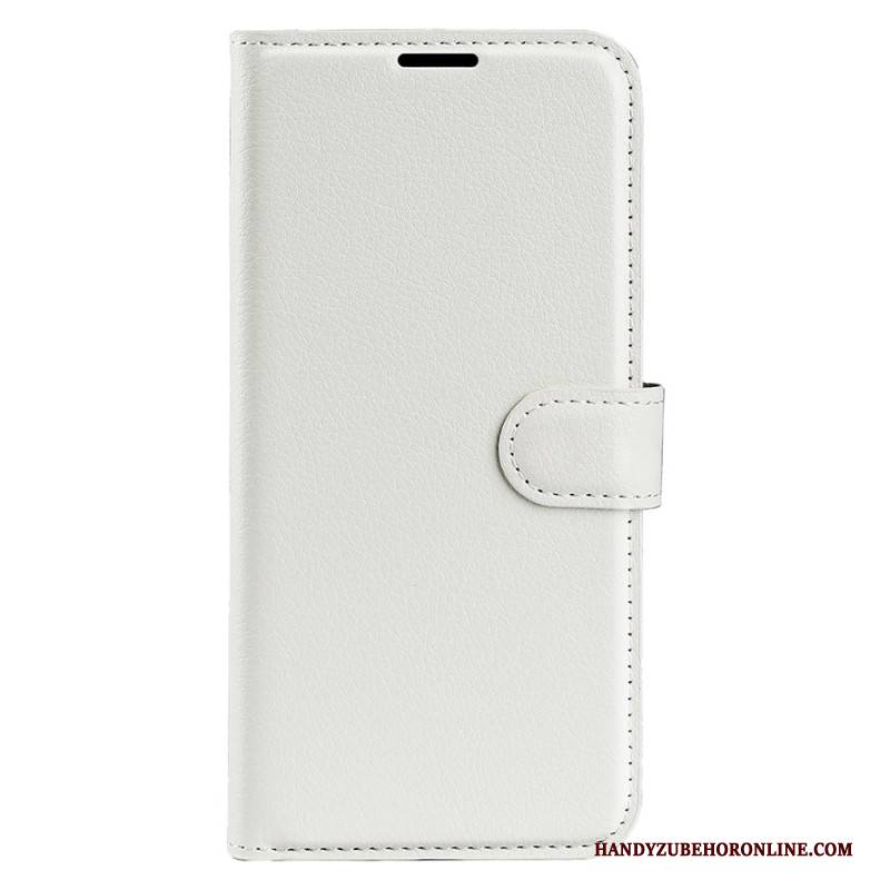 Lederhüllen Für Samsung Galaxy S25 Plus 5g Klassisches Litschi-kunstleder