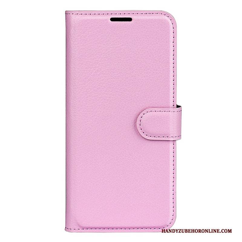 Lederhüllen Für Samsung Galaxy S25 Plus 5g Klassisches Litschi-kunstleder