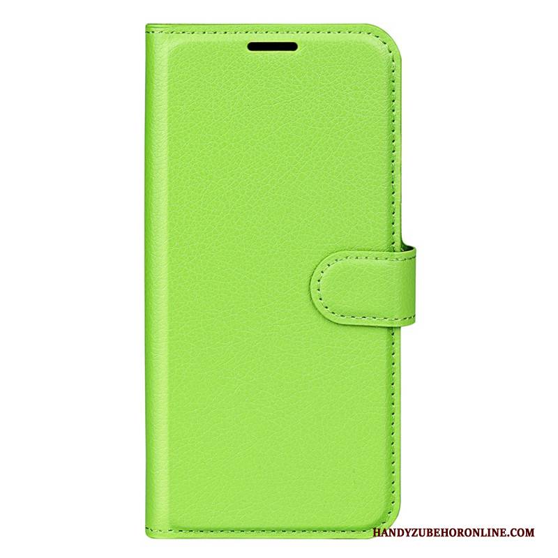 Lederhüllen Für Samsung Galaxy S25 Plus 5g Klassisches Litschi-kunstleder