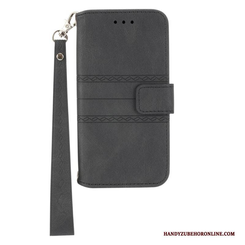 Lederhüllen Für Samsung Galaxy S25 Plus 5g Verschluss Und Riemen