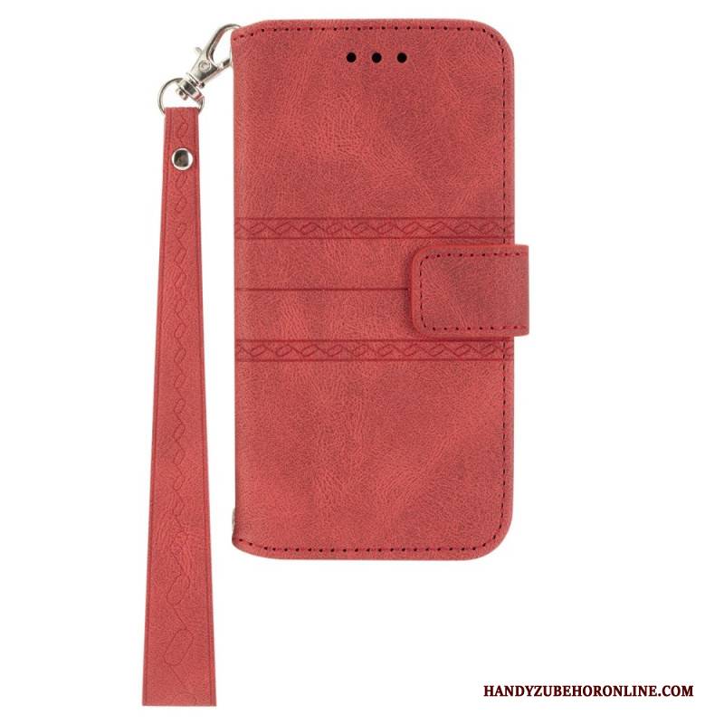 Lederhüllen Für Samsung Galaxy S25 Plus 5g Verschluss Und Riemen