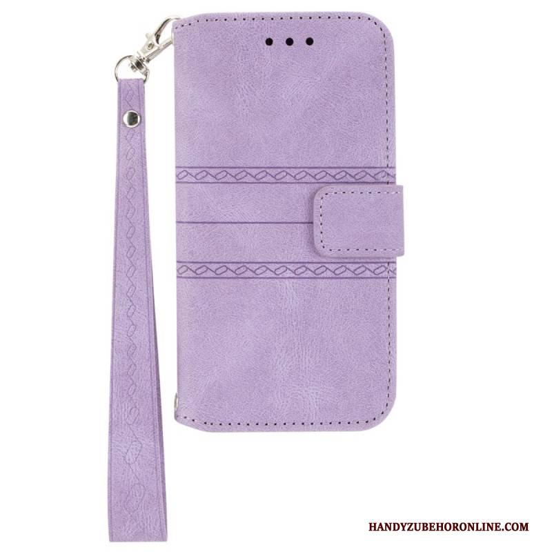 Lederhüllen Für Samsung Galaxy S25 Plus 5g Verschluss Und Riemen