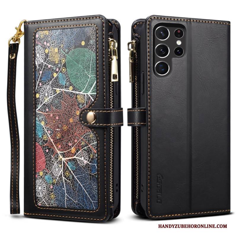 Lederhüllen Für Samsung Galaxy S25 Ultra 5g Galaxy-serie Eseble