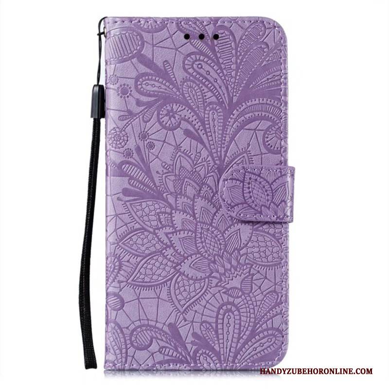 Lederhüllen Für Samsung Galaxy S26 Blumenmuster