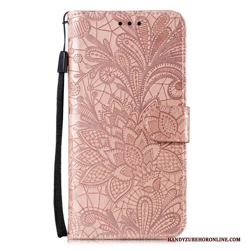 Lederhüllen Für Samsung Galaxy S26 Blumenmuster