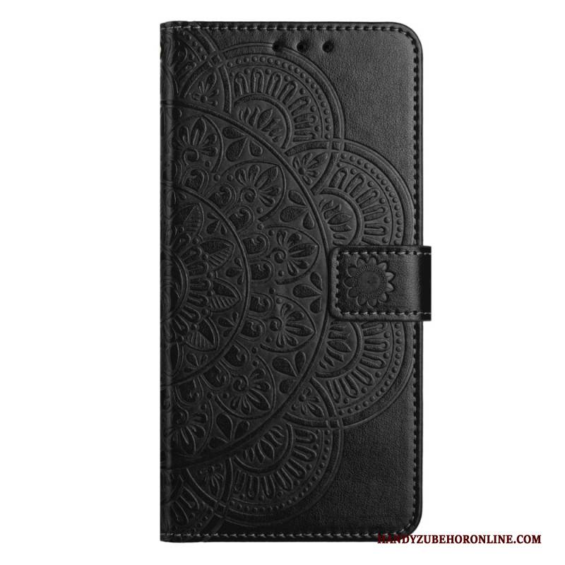 Lederhüllen Für Samsung Galaxy S26 Plus Mandala-gravur