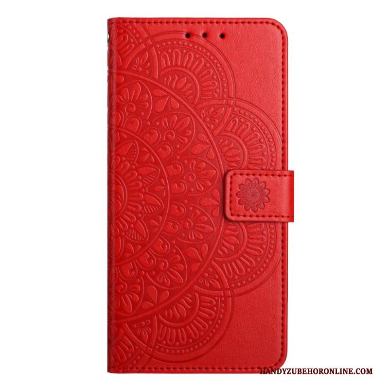 Lederhüllen Für Samsung Galaxy S26 Plus Mandala-gravur