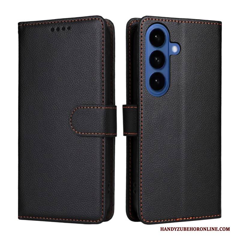 Lederhüllen Für Samsung Galaxy S26 Plus Rfid-blockierung Und 3 Kartenfächer