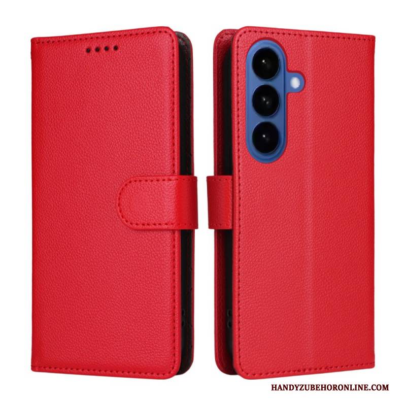 Lederhüllen Für Samsung Galaxy S26 Plus Rfid-blockierung Und 3 Kartenfächer