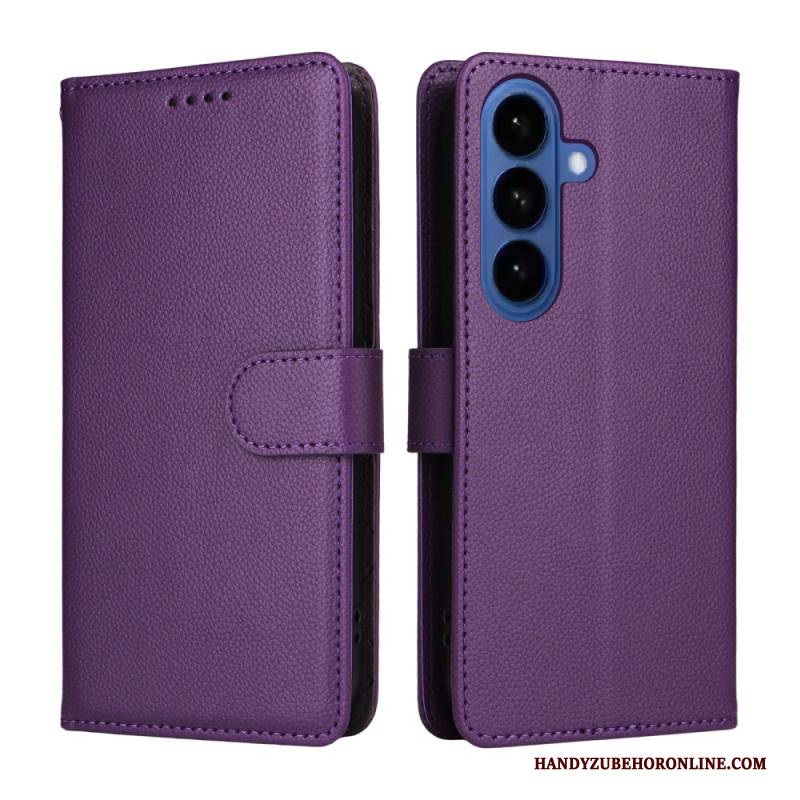 Lederhüllen Für Samsung Galaxy S26 Plus Rfid-blockierung Und 3 Kartenfächer