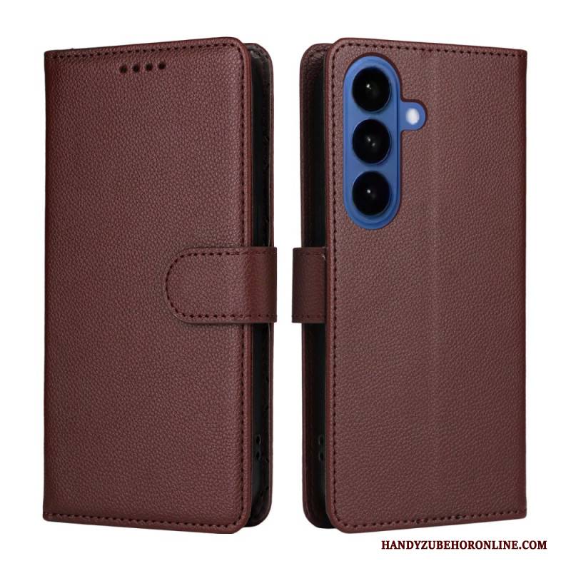 Lederhüllen Für Samsung Galaxy S26 Plus Rfid-blockierung Und 3 Kartenfächer