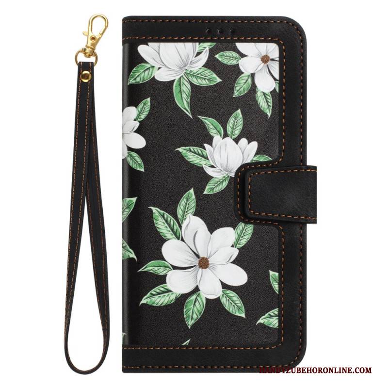 Lederhüllen Für Samsung Galaxy S26 Ultra Florales Design