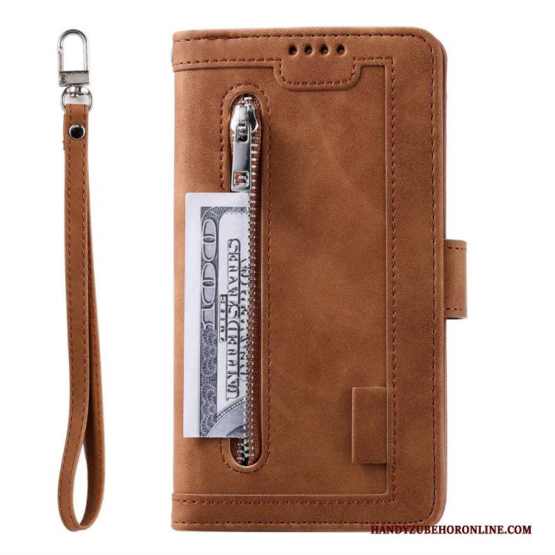 Lederhüllen Für Samsung Galaxy S26 Ultra Geldbörse Mit 9 Kartenfächern