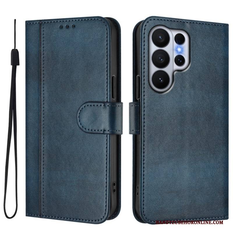 Lederhüllen Für Samsung Galaxy S26 Ultra Vintage-design