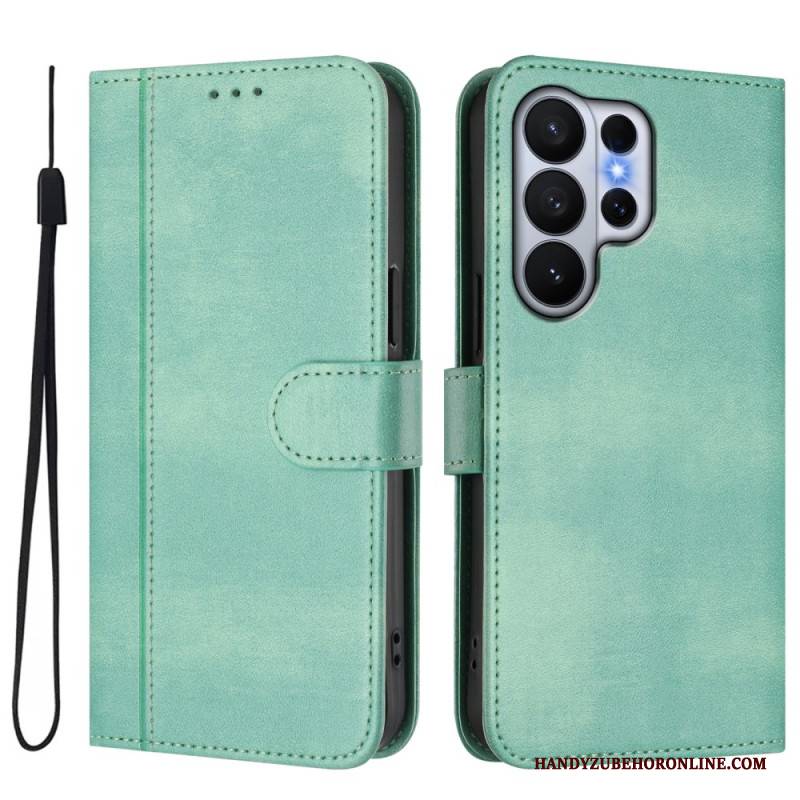 Lederhüllen Für Samsung Galaxy S26 Ultra Vintage-design