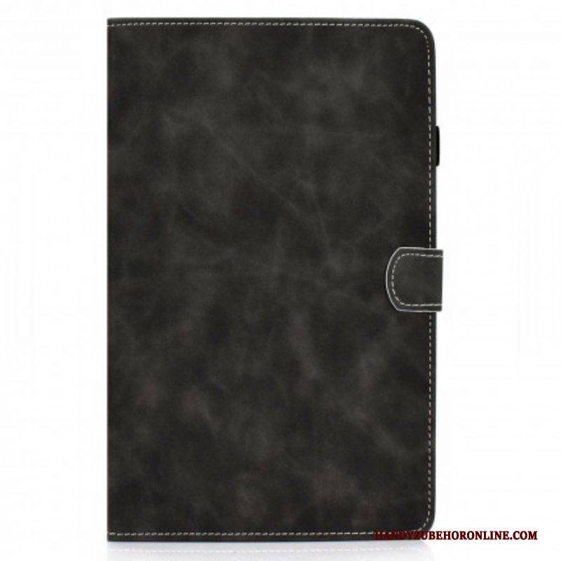 Lederhüllen Für Samsung Galaxy Tab A7 (2020) Vintage-design In Lederoptik