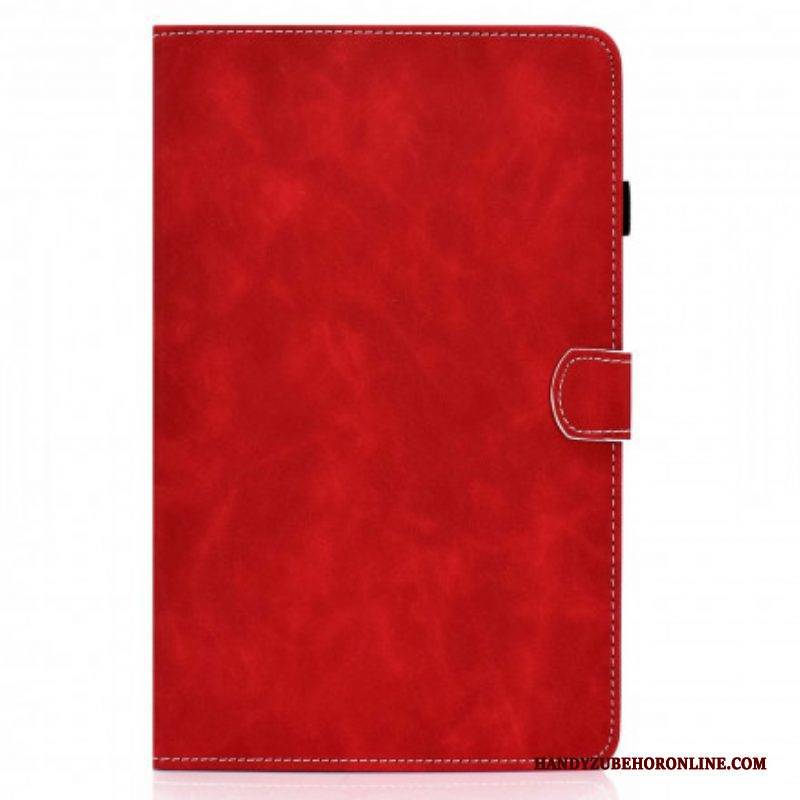 Lederhüllen Für Samsung Galaxy Tab A7 (2020) Vintage-design In Lederoptik