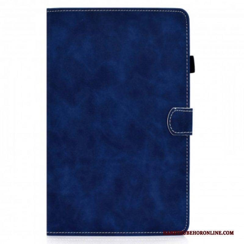 Lederhüllen Für Samsung Galaxy Tab A7 (2020) Vintage-design In Lederoptik
