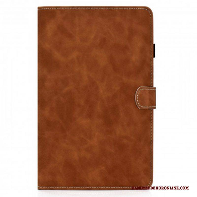 Lederhüllen Für Samsung Galaxy Tab A7 (2020) Vintage-design In Lederoptik