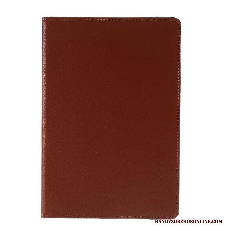 Lederhüllen Für Samsung Galaxy Tab S10 Fe Drehbare Litschi Aus Kunstleder