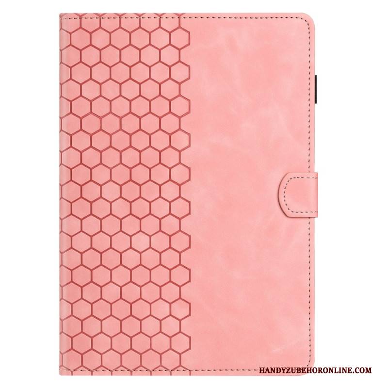 Lederhüllen Für Samsung Galaxy Tab S10 Fe Horizontaler Rand