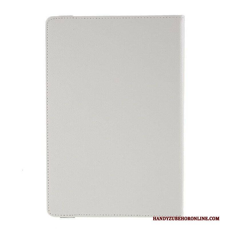 Lederhüllen Für Samsung Galaxy Tab S8 / Tab S7 Um 360° Drehbares Litschi-kunstleder