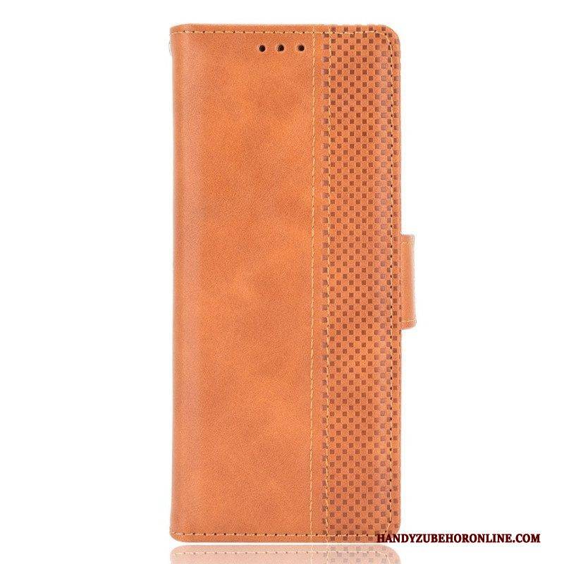 Lederhüllen Für Samsung Galaxy Z Fold 4 Retro-mosaik