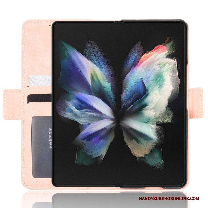 Lederhüllen Für Samsung Galaxy Z Fold 4 Spion Mit Stiftaufbewahrung