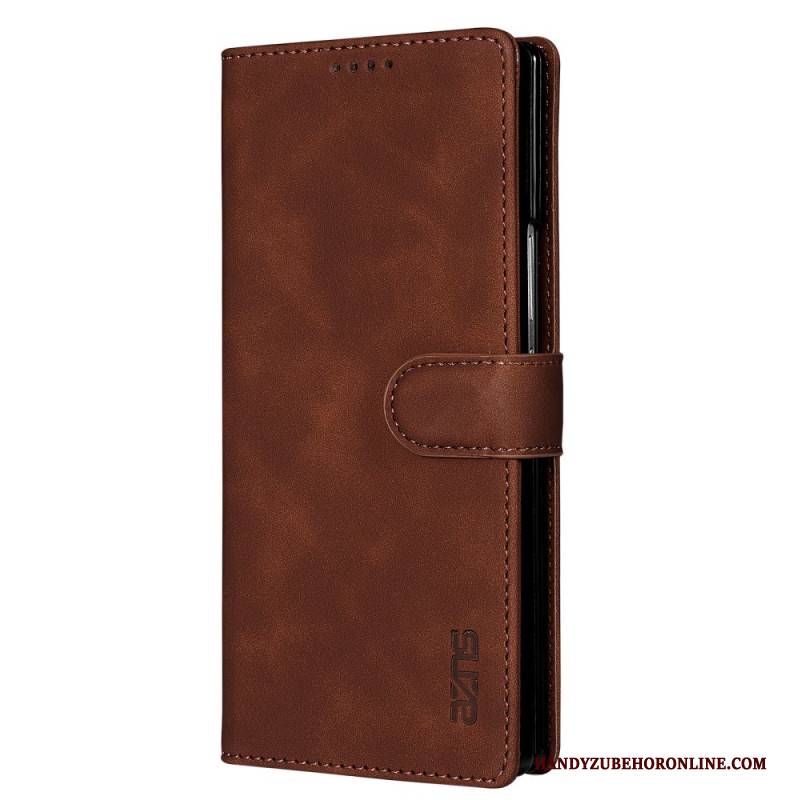 Lederhüllen Für Samsung Galaxy Z Fold 7 Azns Wildleder-effekt